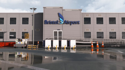 EGGD Bristol Airport - Microsoft Flight Simulator 2024 screenshot