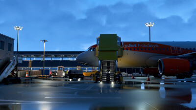 EGGD Bristol Airport - Microsoft Flight Simulator 2024 screenshot