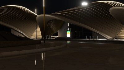 OERS Red Sea International Airport V2 - Microsoft Flight Simulator screenshot