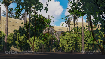 Jurassic World Archipelago - Microsoft Flight Simulator screenshot
