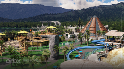 Jurassic World Archipelago - Microsoft Flight Simulator screenshot