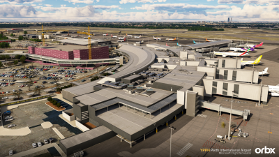 YPPH Perth International Airport - Microsoft Flight Simulator screenshot