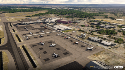 YPPH Perth International Airport - Microsoft Flight Simulator screenshot