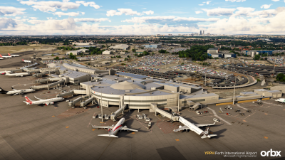 YPPH Perth International Airport - Microsoft Flight Simulator screenshot