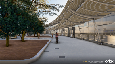 YPPH Perth International Airport - Microsoft Flight Simulator screenshot