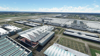 EDDM Munich Airport V2 - Microsoft Flight Simulator 2024 screenshot
