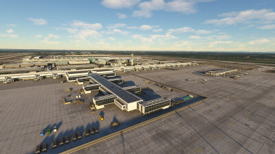 EDDM Munich Airport V2 - Microsoft Flight Simulator 2024 screenshot