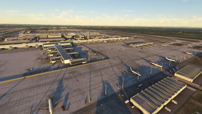 EDDM Munich Airport V2 - Microsoft Flight Simulator 2024 screenshot