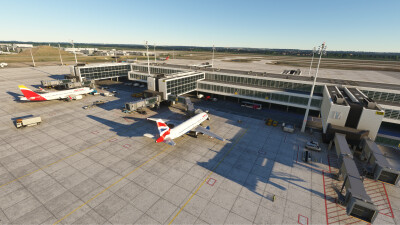 EDDM Munich Airport V2 - Microsoft Flight Simulator 2024 screenshot