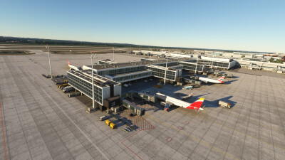 EDDM Munich Airport V2 - Microsoft Flight Simulator 2024 screenshot