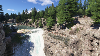 Cli4D Designs Waterfalls of Yellowstone: Northeast Quadrant screenshot