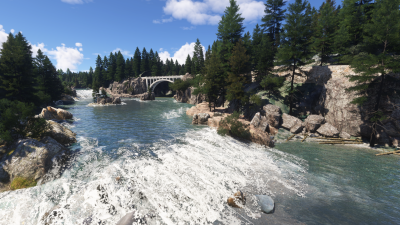 Cli4D Designs Waterfalls of Yellowstone: Northeast Quadrant screenshot