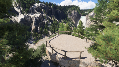 Cli4D Designs Waterfalls of Yellowstone: Northeast Quadrant screenshot