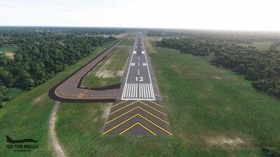 KINL Falls International Airport - Microsoft Flight Simulator screenshot