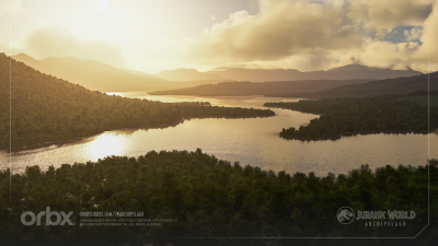 Jurassic World Archipelago and PAC750 - Microsoft Flight Simulator 2020 screenshot