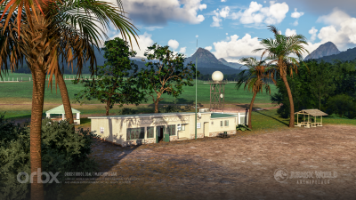 Jurassic World Archipelago and PAC750 - Microsoft Flight Simulator 2020 screenshot
