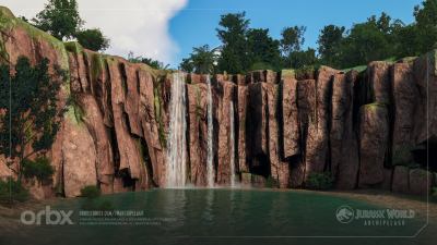 Jurassic World Archipelago and PAC750 - Microsoft Flight Simulator 2020 screenshot