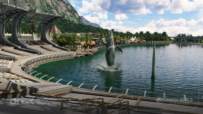 Jurassic World Archipelago and PAC750 - Microsoft Flight Simulator 2020 screenshot