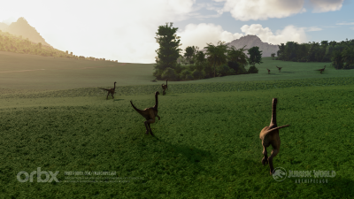 Jurassic World Archipelago and PAC750 - Microsoft Flight Simulator 2020 screenshot