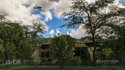 Jurassic World Archipelago and Volanta Premium - Microsoft Flight Simulator screenshot