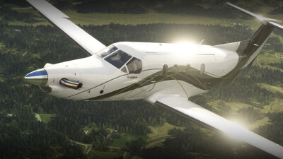 Carenado PC12 - Microsoft Flight Simulator screenshot