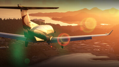 Carenado PC12 - Microsoft Flight Simulator screenshot