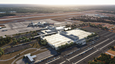 KCAE Columbia Metropolitan Airport - Microsoft Flight Simulator 2024 screenshot