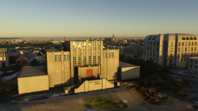 Iron Sim Reykjavík City Landmarks - Microsoft Flight Simulator 2024 screenshot