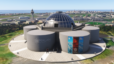 Iron Sim Reykjavík City Landmarks - Microsoft Flight Simulator 2024 screenshot