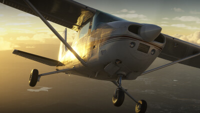 Carenado C182Q - Microsoft Flight Simulator screenshot