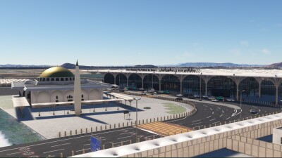OEMA Prince Muhmmad Bin Abdulaziz Airport V2 - Microsoft Flight Simulator screenshot