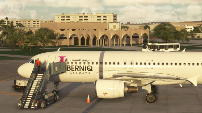 HLLB Benina International Airport - Microsoft Flight Simulator 2024 screenshot