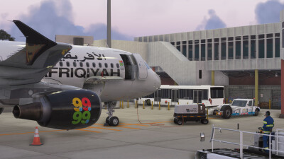HLLT Tripoli International Airport V3 - Microsoft Flight Simulator 2024 screenshot