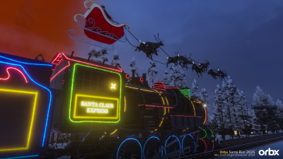 Orbx Santa Run 2025 screenshot