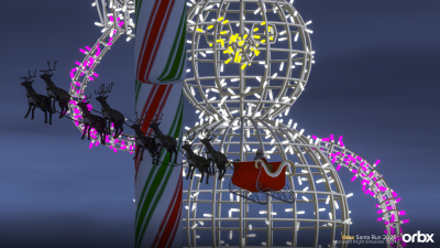 Orbx Santa Run 2025 screenshot