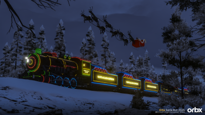 Orbx Santa Run 2025 screenshot