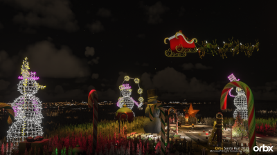 Orbx Santa Run 2025 screenshot