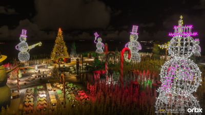 Orbx Santa Run 2025 screenshot