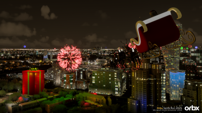 Orbx Santa Run 2025 screenshot