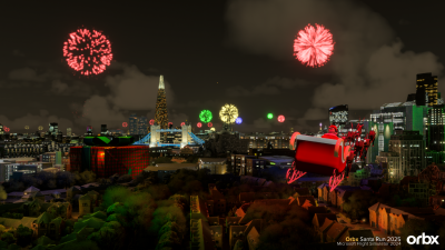 Orbx Santa Run 2025 screenshot