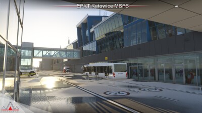 EPKT Katowice Wojciech Korfanty Airport - Microsoft Flight Simulator screenshot