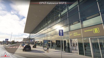 EPKT Katowice Wojciech Korfanty Airport - Microsoft Flight Simulator screenshot