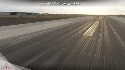 EPKT Katowice Wojciech Korfanty Airport - Microsoft Flight Simulator screenshot