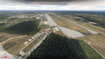 EPKT Katowice Wojciech Korfanty Airport - Microsoft Flight Simulator screenshot