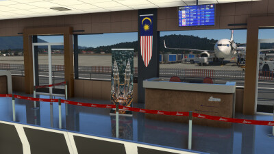 WMKL Langkawi International Airport - Microsoft Flight Simulator screenshot