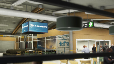 ENEV Harstad Narvik Airport - Microsoft Flight Simulator screenshot