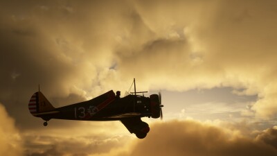 Aeroplane Heaven Boeing P-26 Pea Shooter screenshot