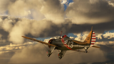 Aeroplane Heaven Boeing P-26 Pea Shooter screenshot