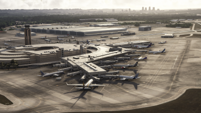 KBHM Birmingham-Shuttlesworth International Airport - Microsoft Flight Simulator 2024 screenshot