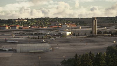 KBHM Birmingham-Shuttlesworth International Airport - Microsoft Flight Simulator screenshot